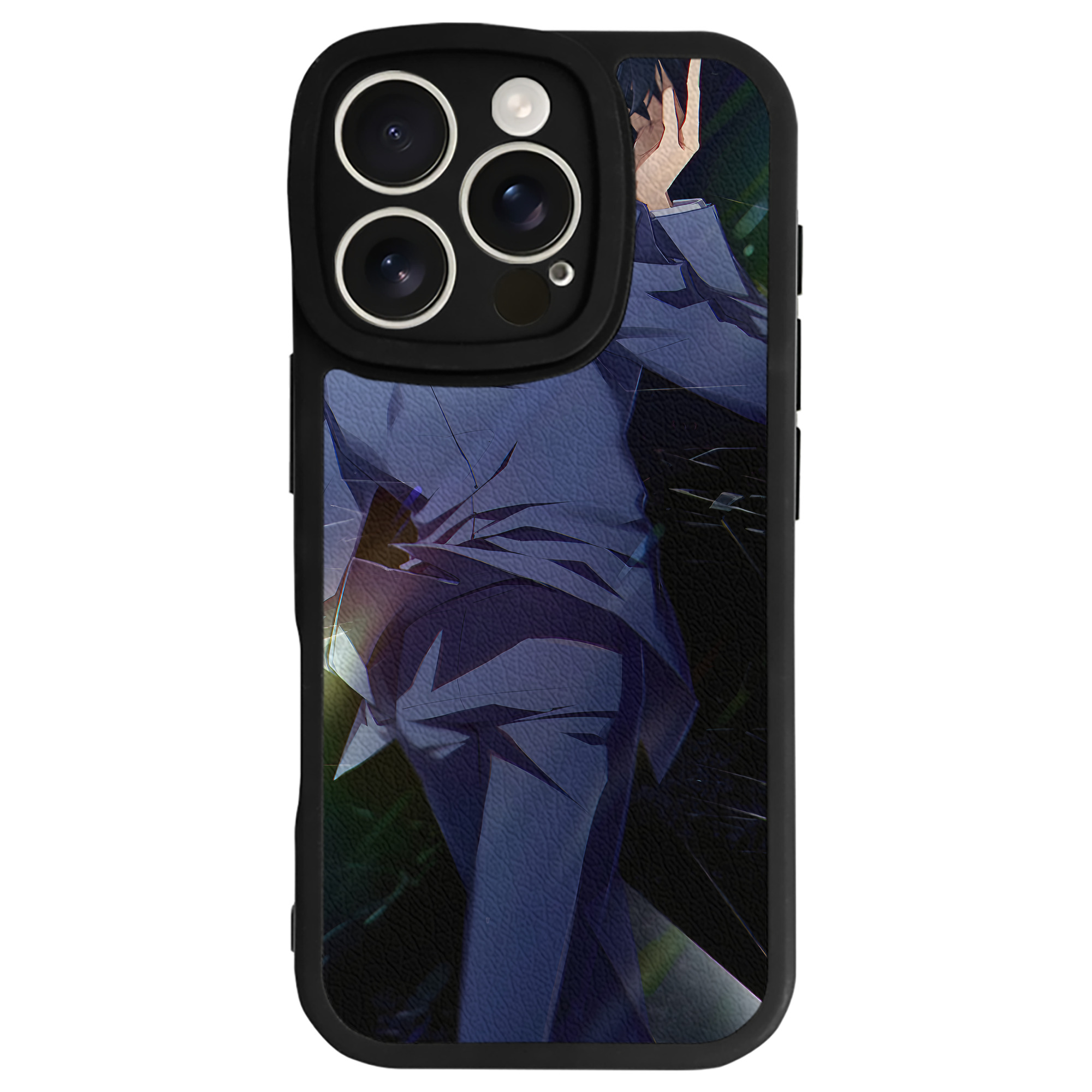 （画像用） 名探偵コナン Detective Conan 【iPhone 16シリーズ対応】シリコンスマホケース（レザー調） 材質：シリコン
